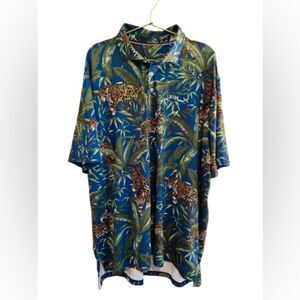 RLX Ralph Lauren Tigers Jungle Shirt NWOT
